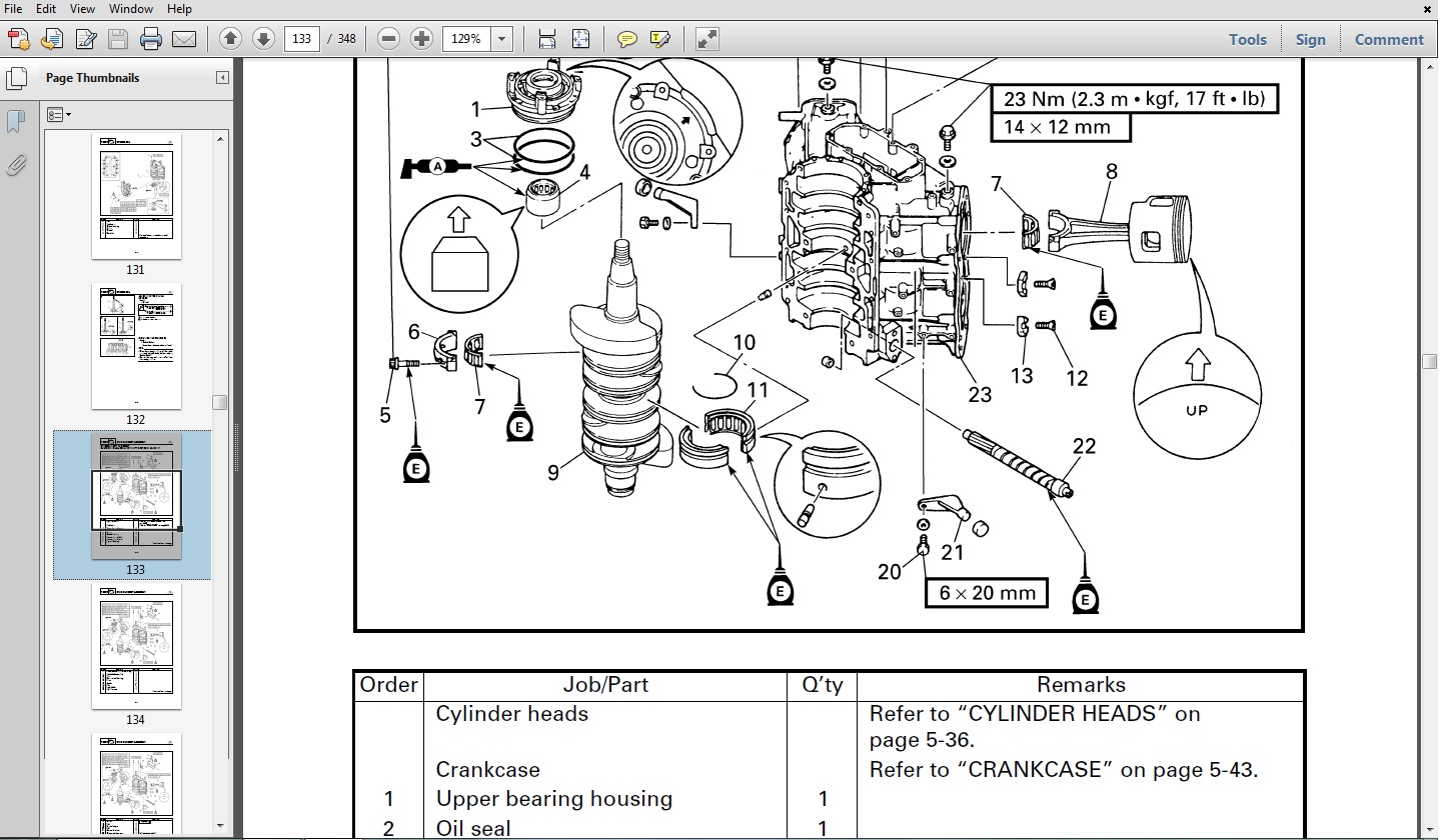 Thumbnail Yamaha F40A Jet outboard service repair manual. PID Range: 6BG-1000001Current Mfg April 2005 and newer Thumbnail Yamaha F40A Jet outboard service repair manual. PID Range: 6BG-1000001Current Mfg April 2005 and newer