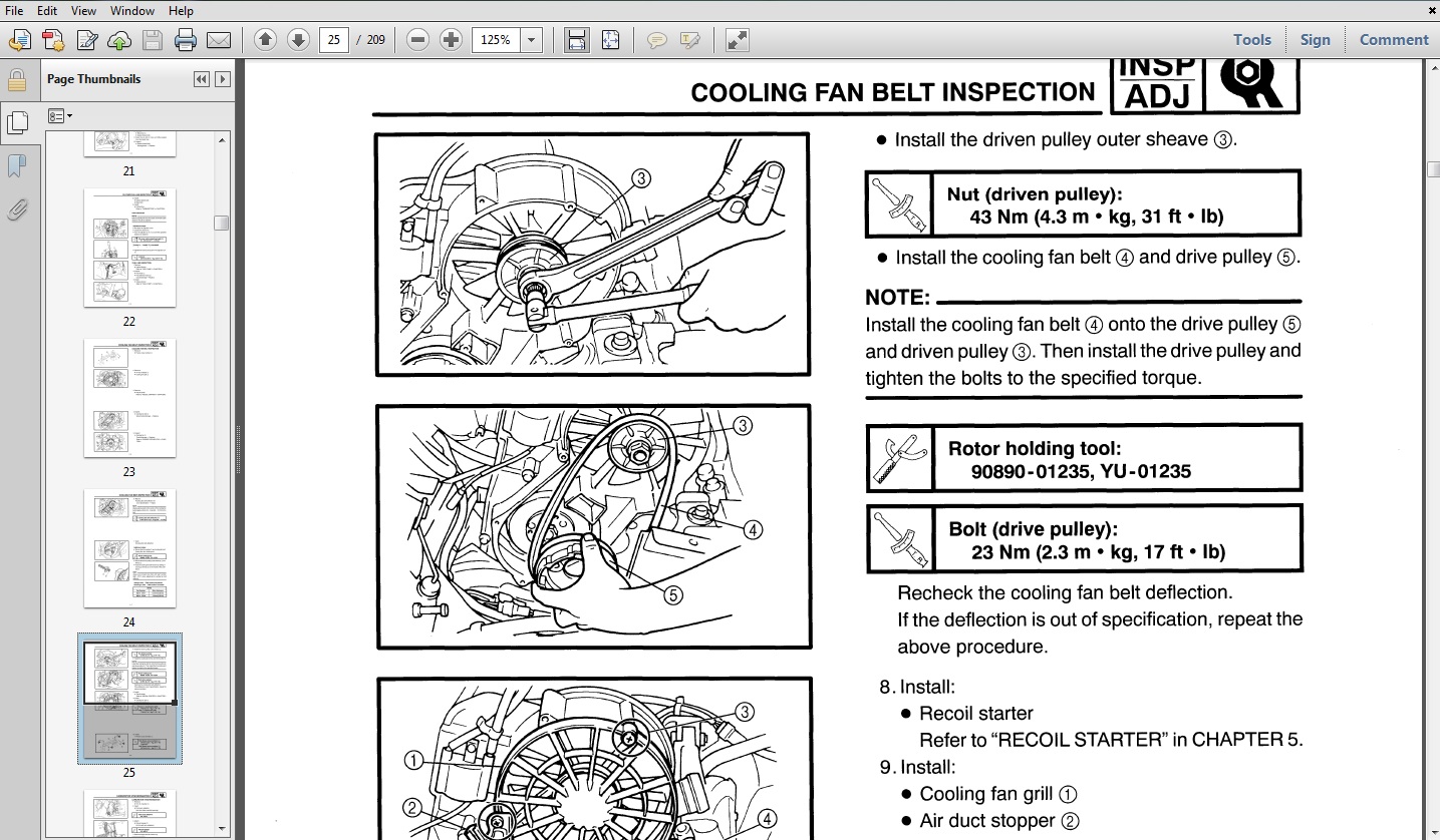Product picture 2012 Yamaha VENTURE (RS RAGE / VECTOR / VECTOR ER / VECTOR MTN / MTN SE / VECTOR ER / RS VENTURE) Snowmobile Service  Repair Maintenance Overhaul Workshop Manual